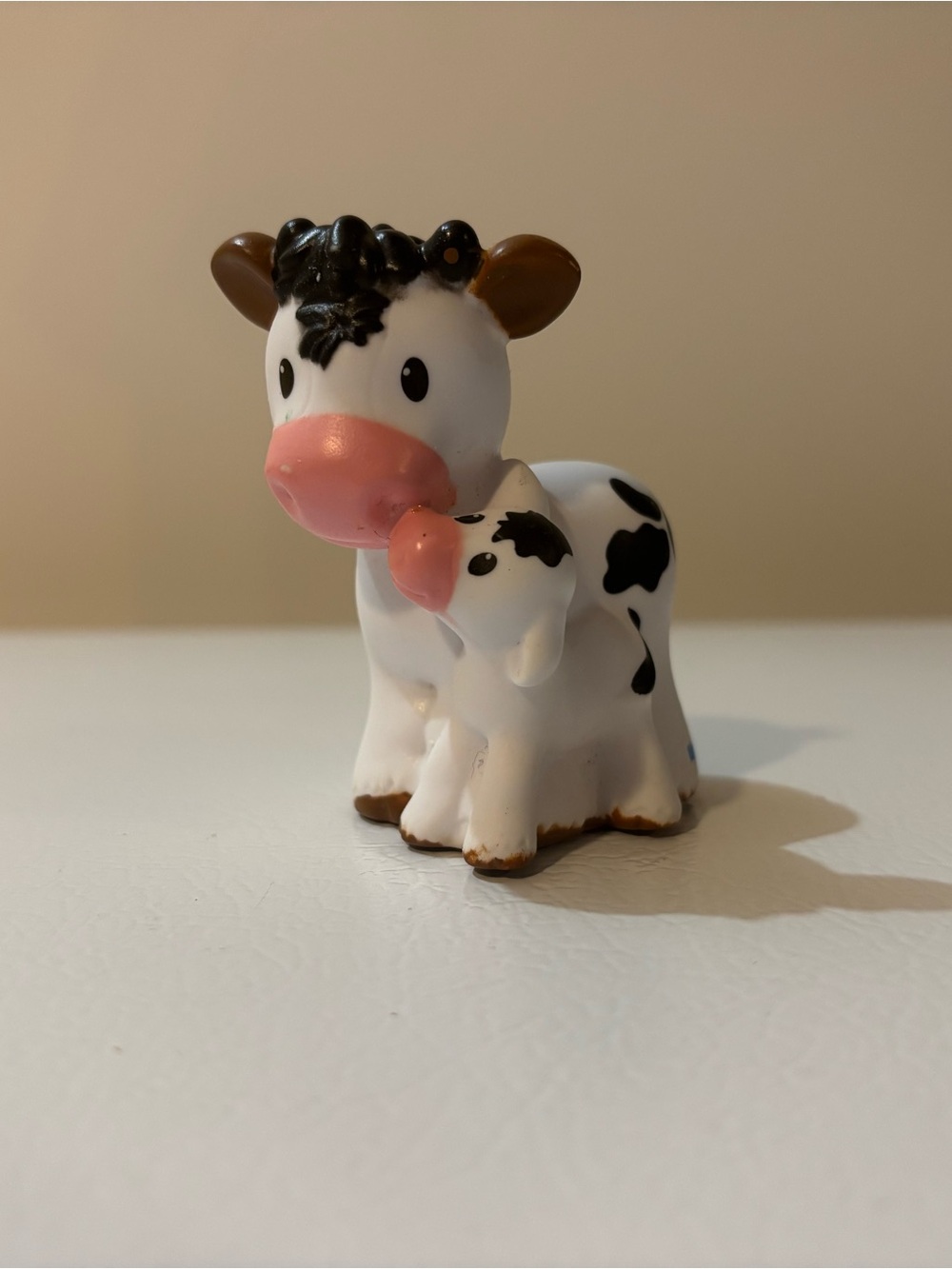 2/15$ 🦊 Fisher Price Little Peopme Mommy & Baby Cow Together Black & White